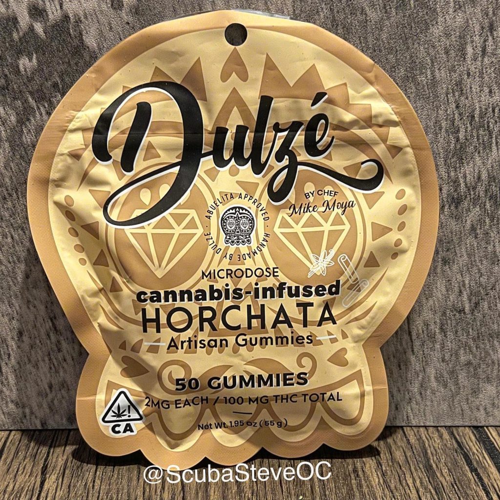 horchata gummies by dulze edible review by scubasteveoc